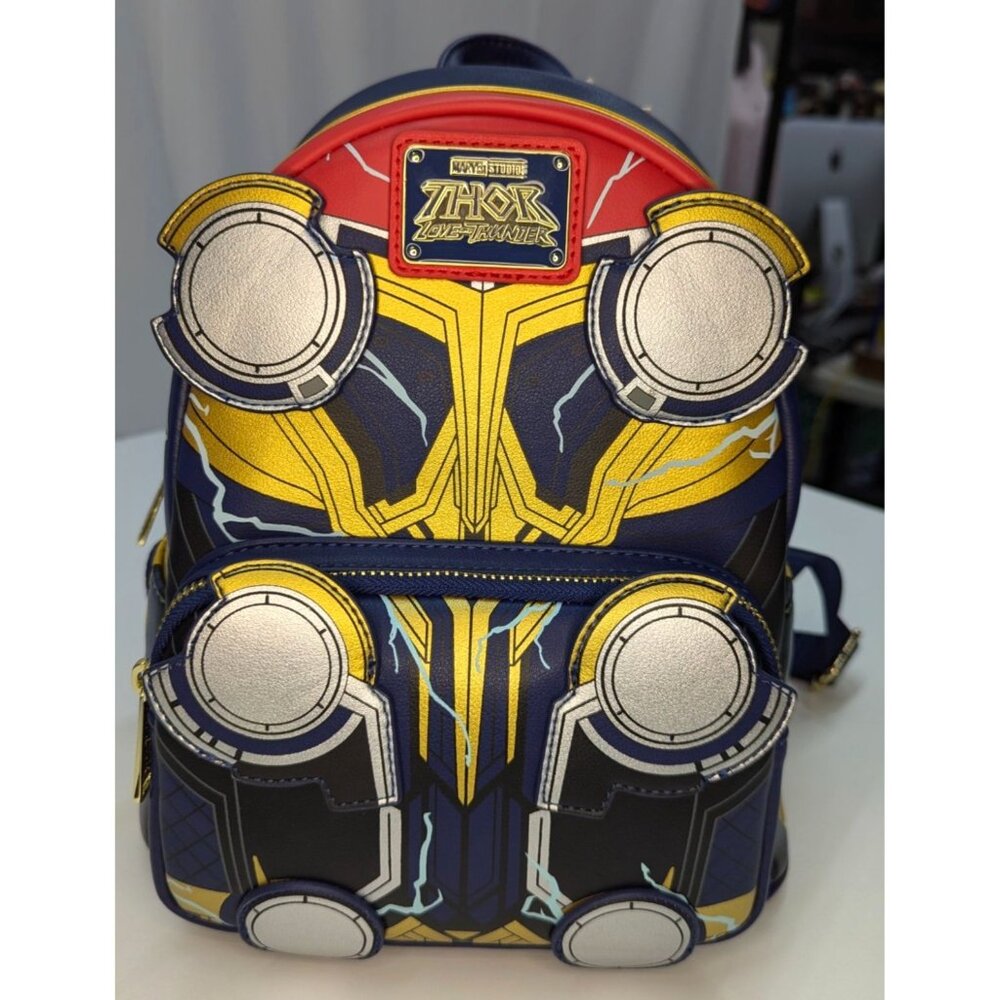 NWT Loungefly Marvel Thor Glow in the Dark Mini Backpack Love and Thunder
